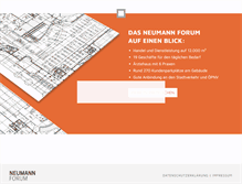 Tablet Screenshot of neumann-forum.de